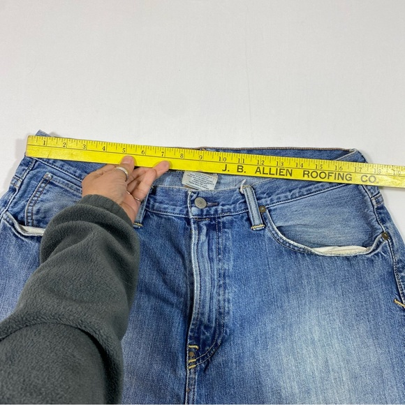 Ralph Lauren Straight Leg Jeans Womens High waist Distressed Medium wash… - Picture 6 of 10